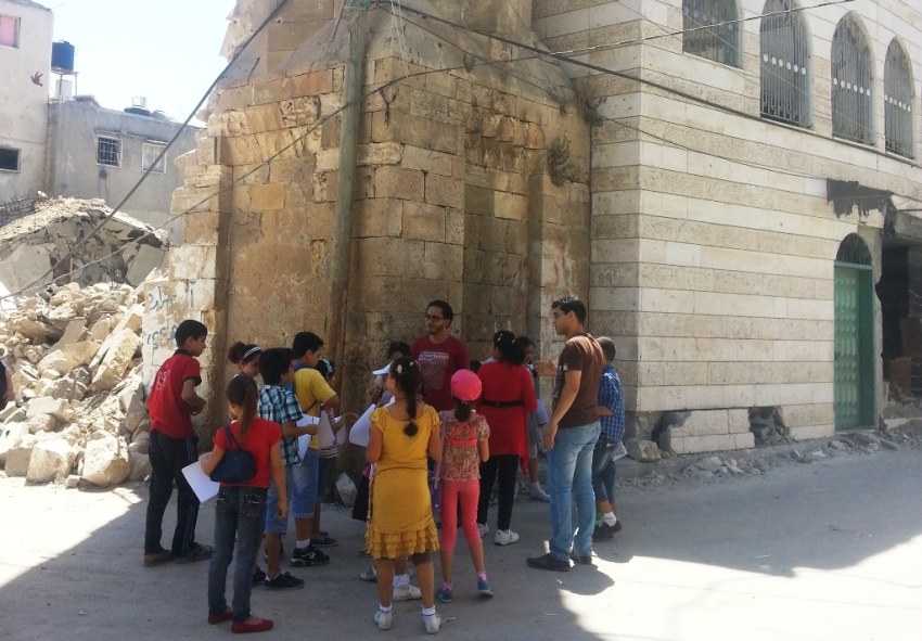 Postwar Visit to the Gaza Archaeological Sites A M Qattan Foundation